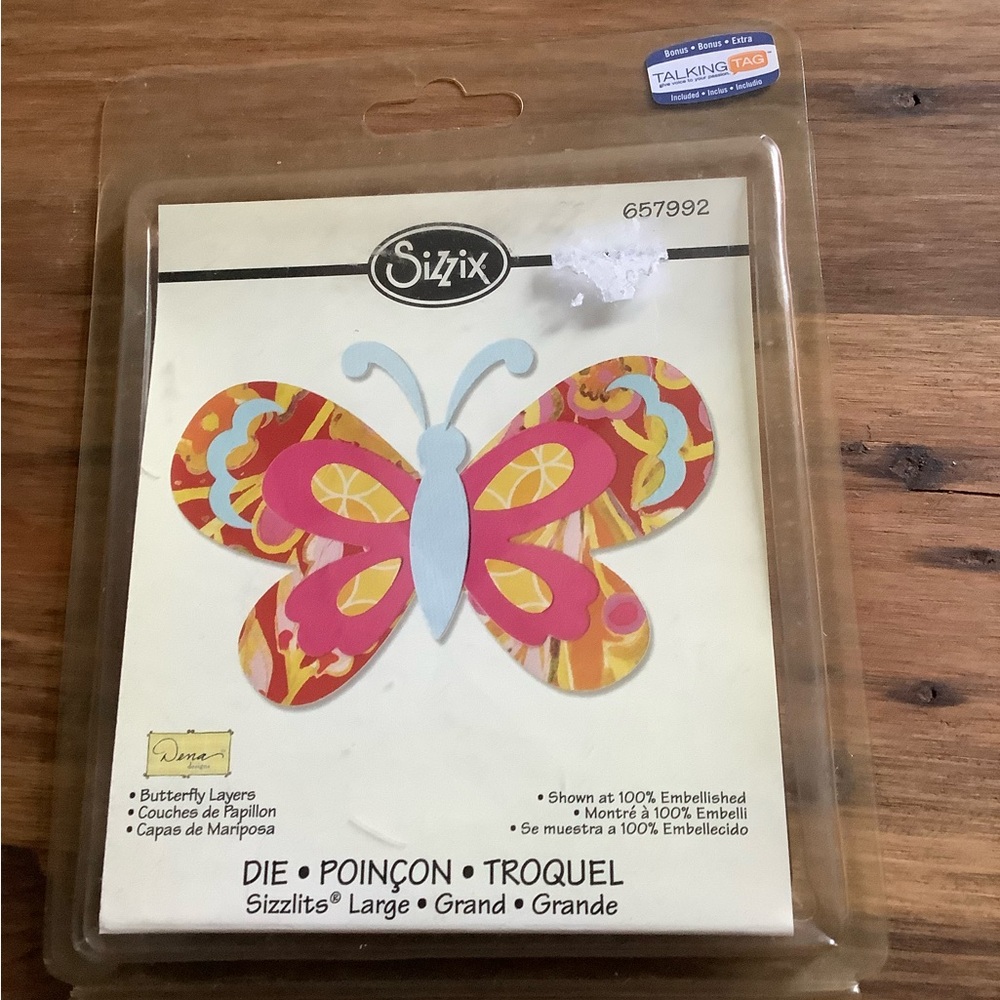 Lot of 5 Sizzix Bigz Die Troquel Set - Floral Owl and Butterflies Designs EUC - Picture 14 of 15